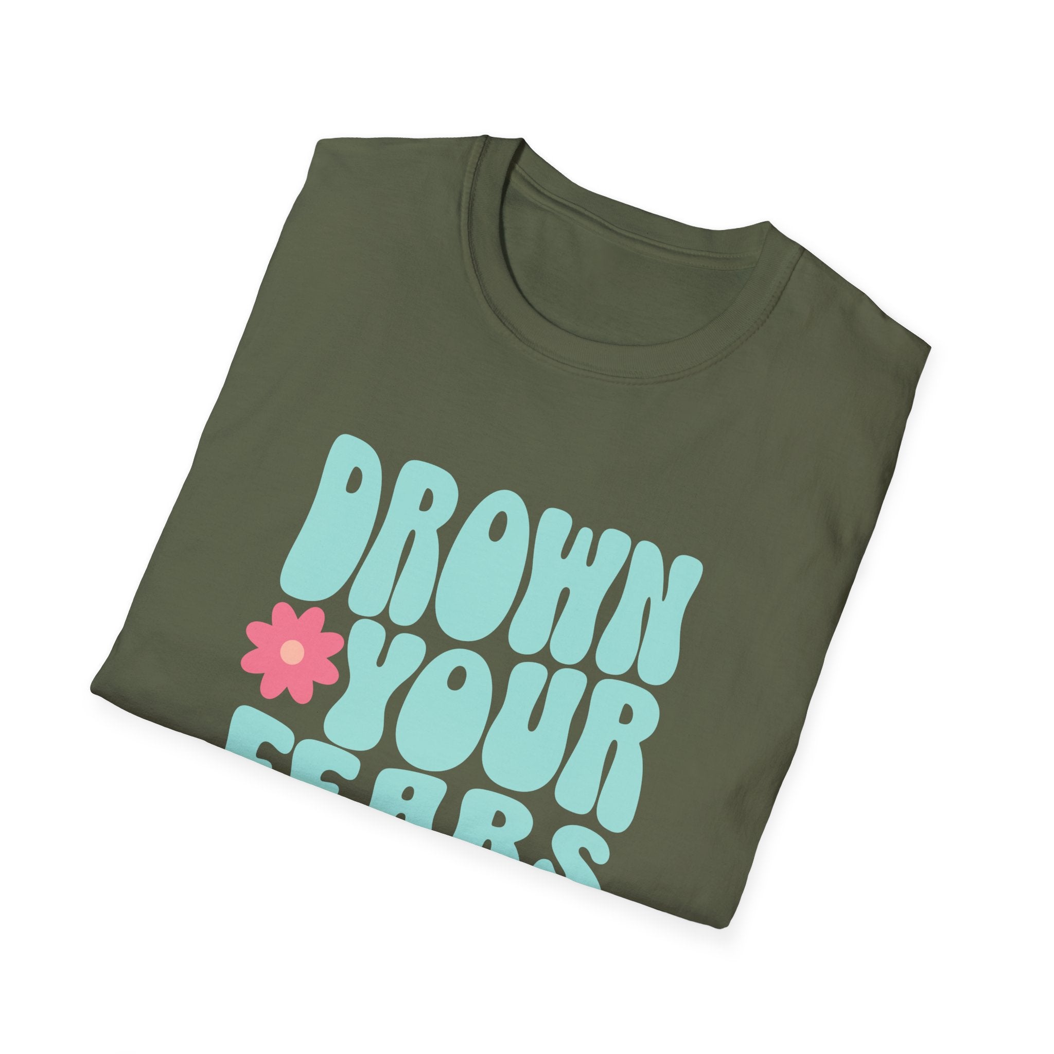 Drown Your Fears in Champagne Graphic T-Shirt