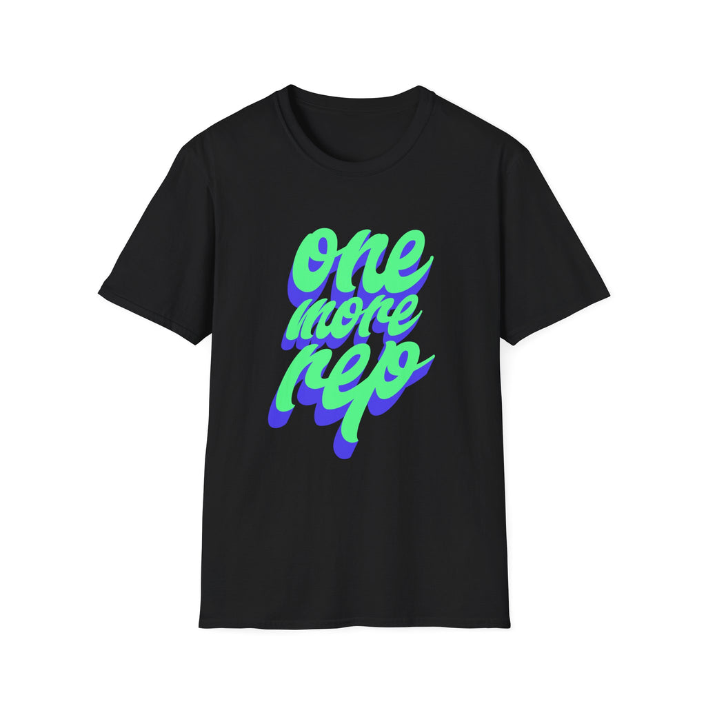 One More Rep Motivational Fitness T-Shirt