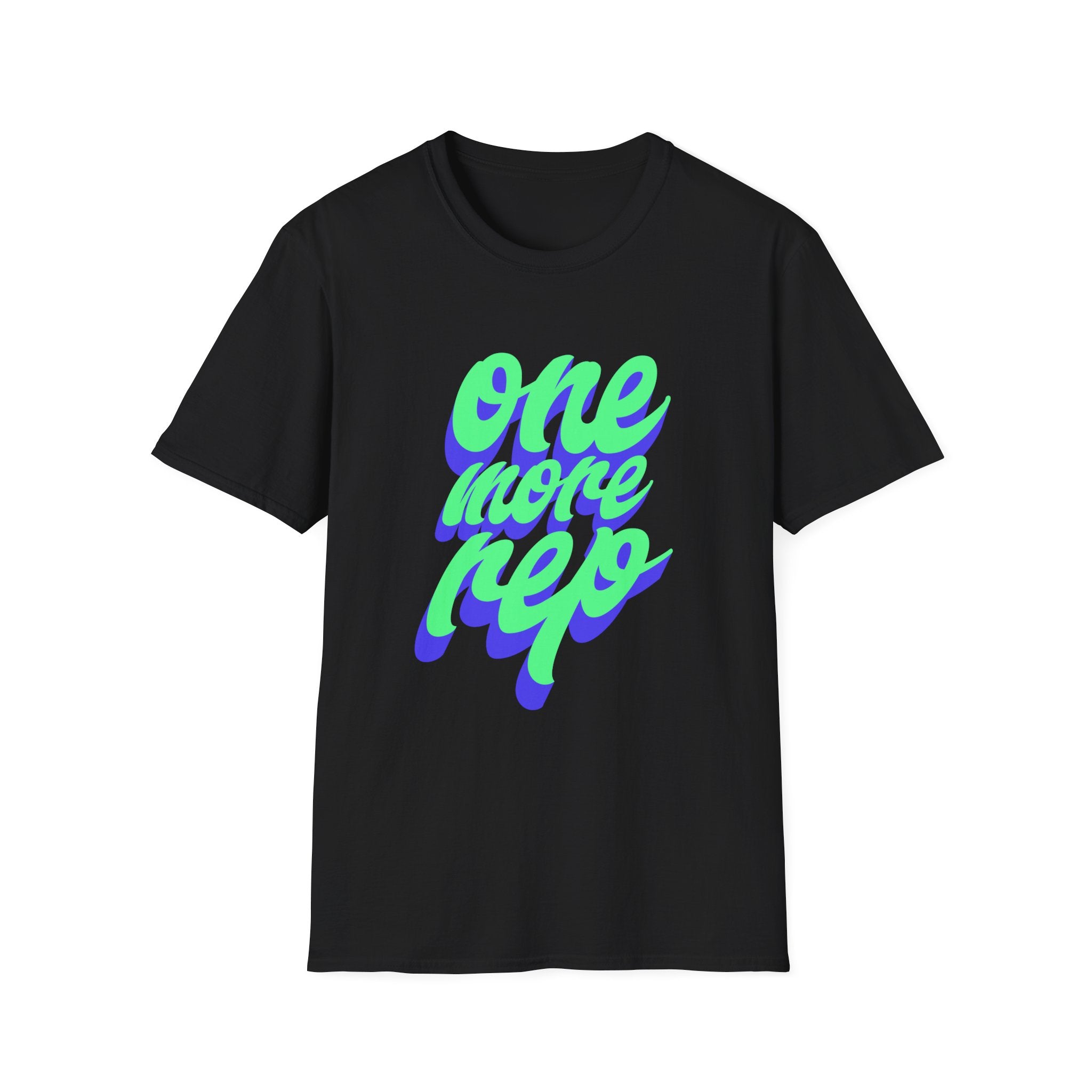 One More Rep Motivational Fitness T-Shirt