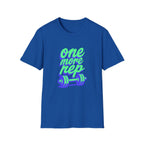 One More Rep Dumbbells Motivational Fitness T-Shirt