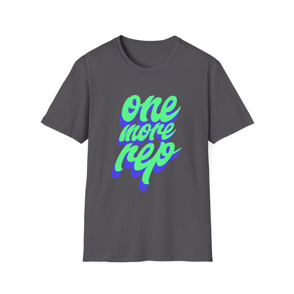 One More Rep Motivational Fitness T-Shirt