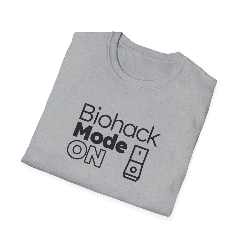 Biohack Mode On Graphic T-shirt for Wellness Enthusiasts