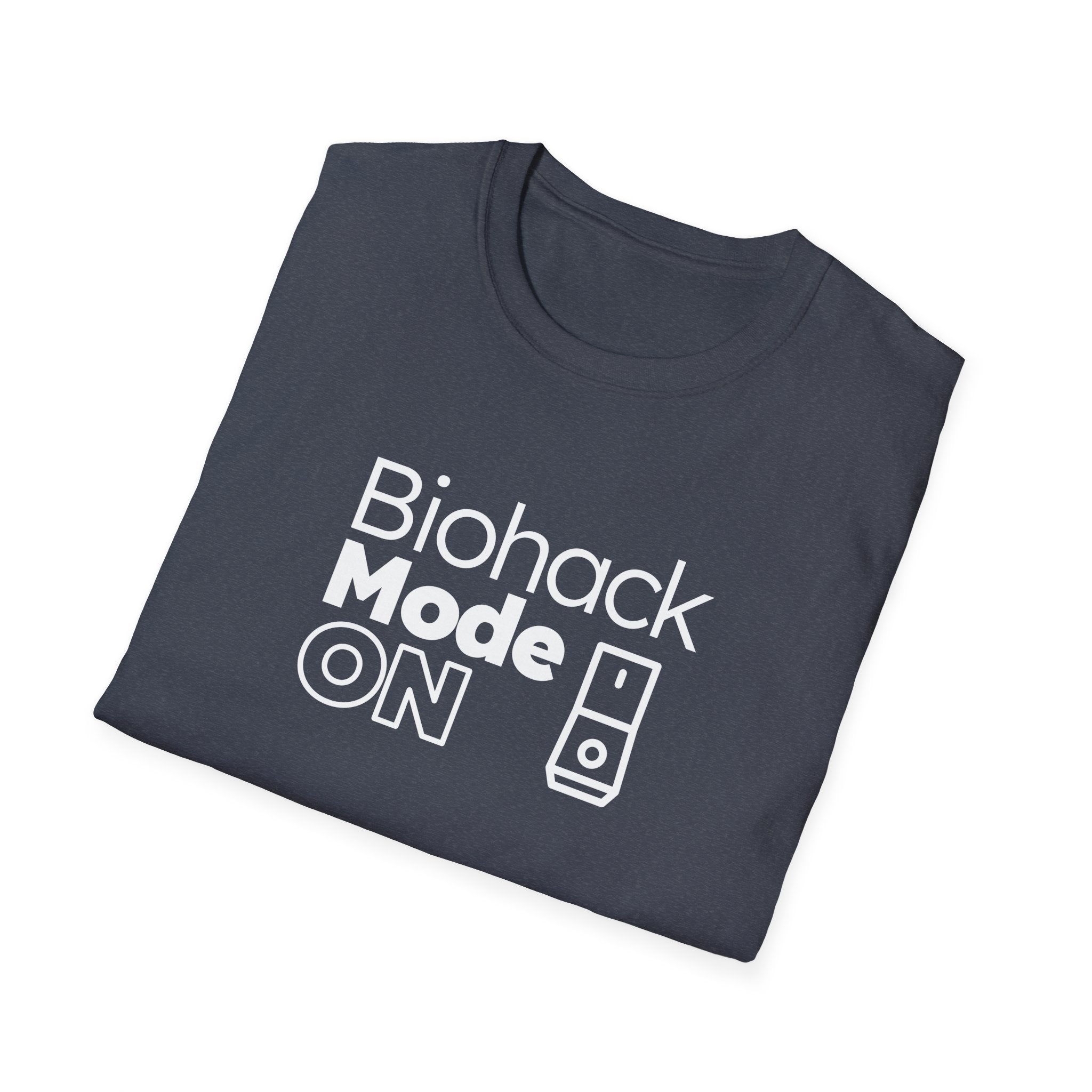 Biohack Mode On Graphic T-shirt for Wellness Enthusiasts