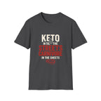 Keto in the Streets, Carnivore in the Sheets – Funny Low Carb Diet Tee