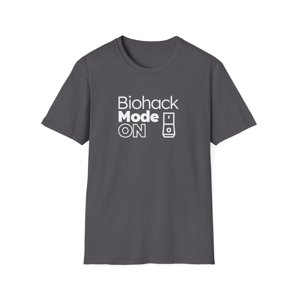 Biohack Mode On Graphic T-shirt for Wellness Enthusiasts