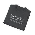 Biohacker Definition T-shirt for Science Enthusiasts