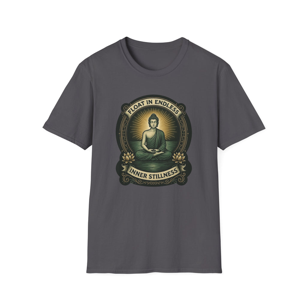 Float in Endless Inner Stillness – Buddha Meditation Graphic Tee
