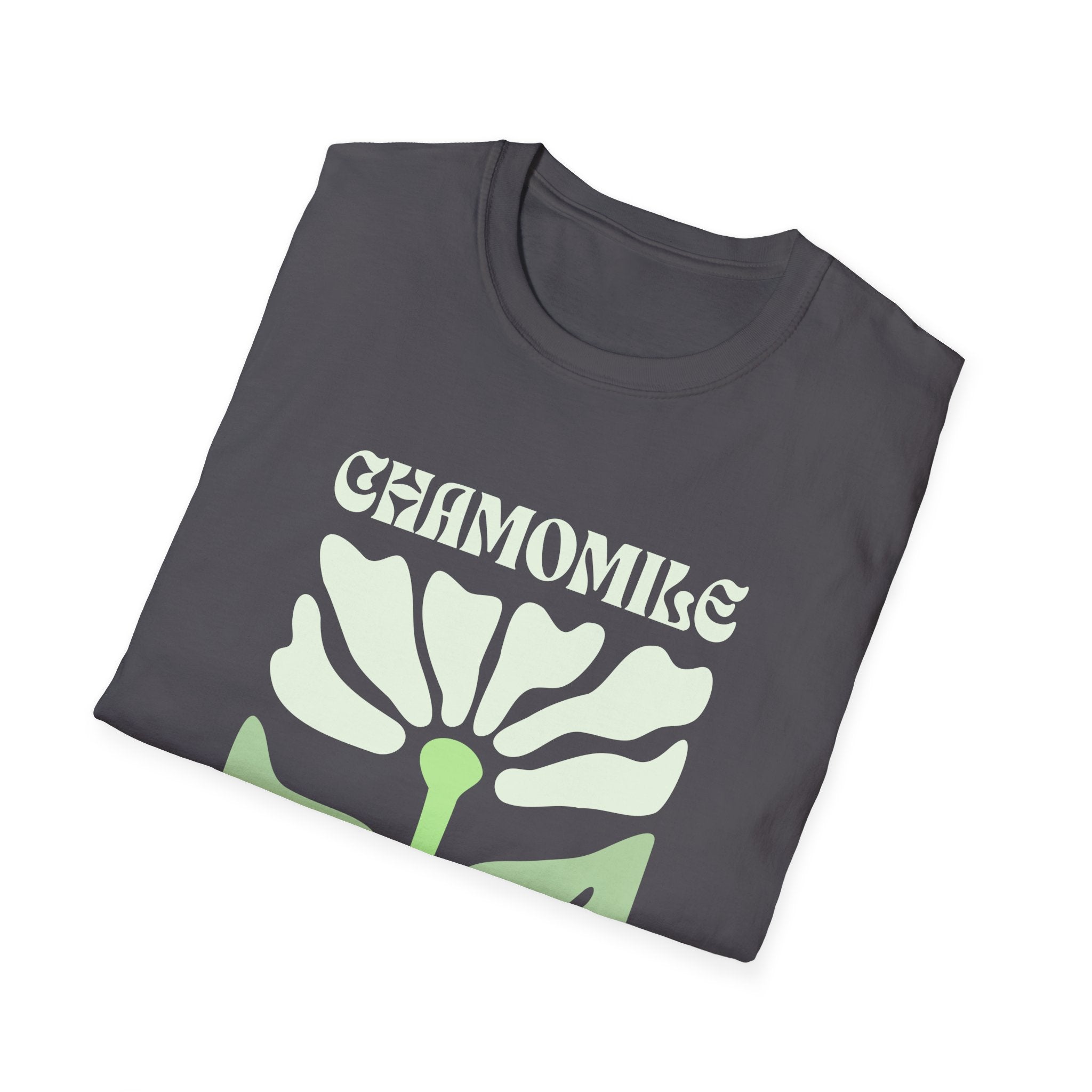 Chamomile Infused Graphic T-Shirt for Nature Lovers