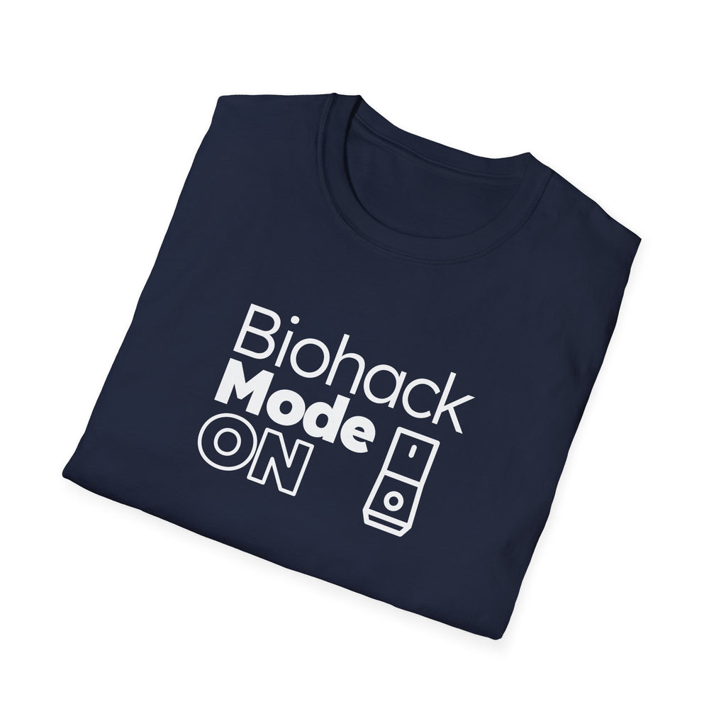 Biohack Mode On Graphic T-shirt for Wellness Enthusiasts