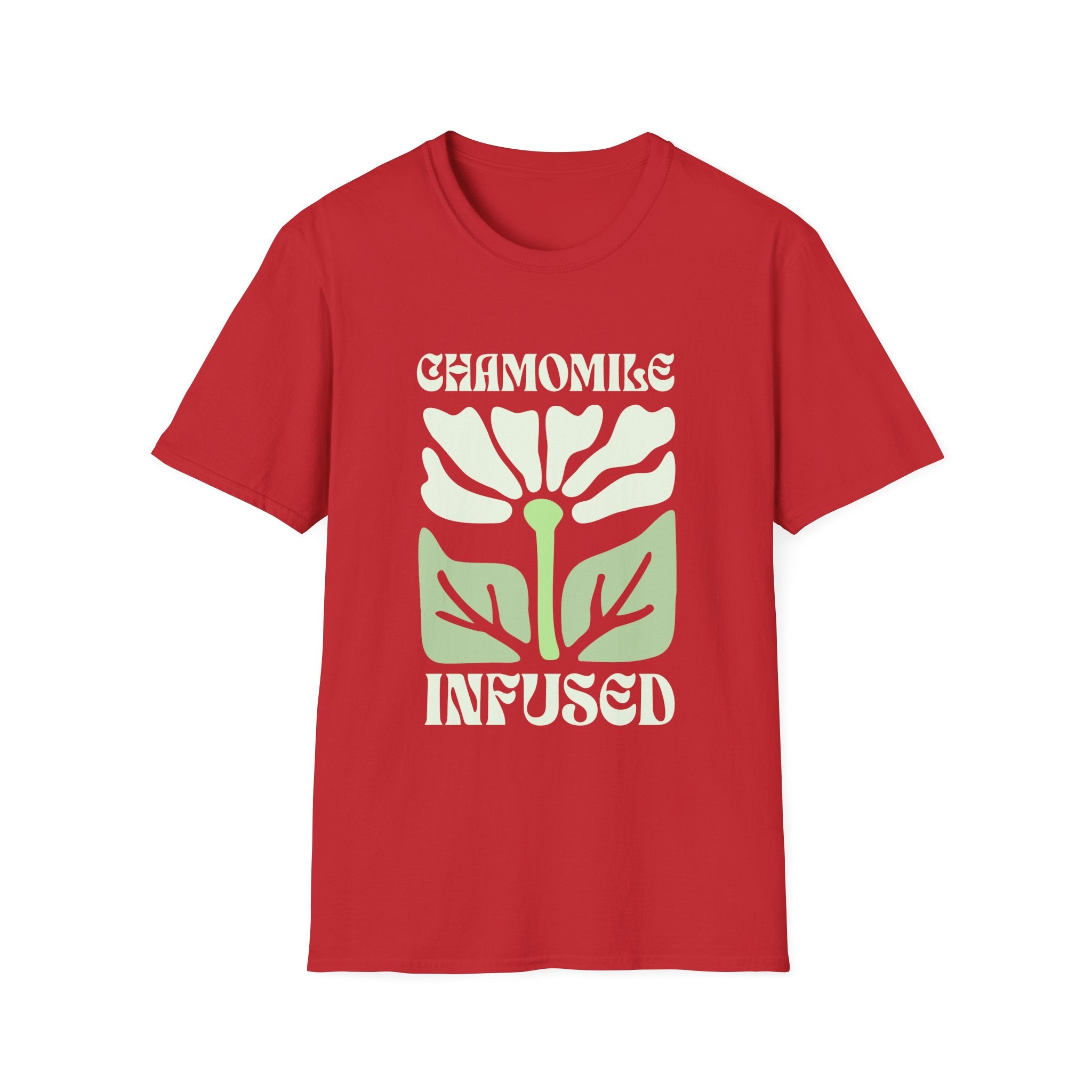 Chamomile Infused Graphic T-Shirt for Nature Lovers