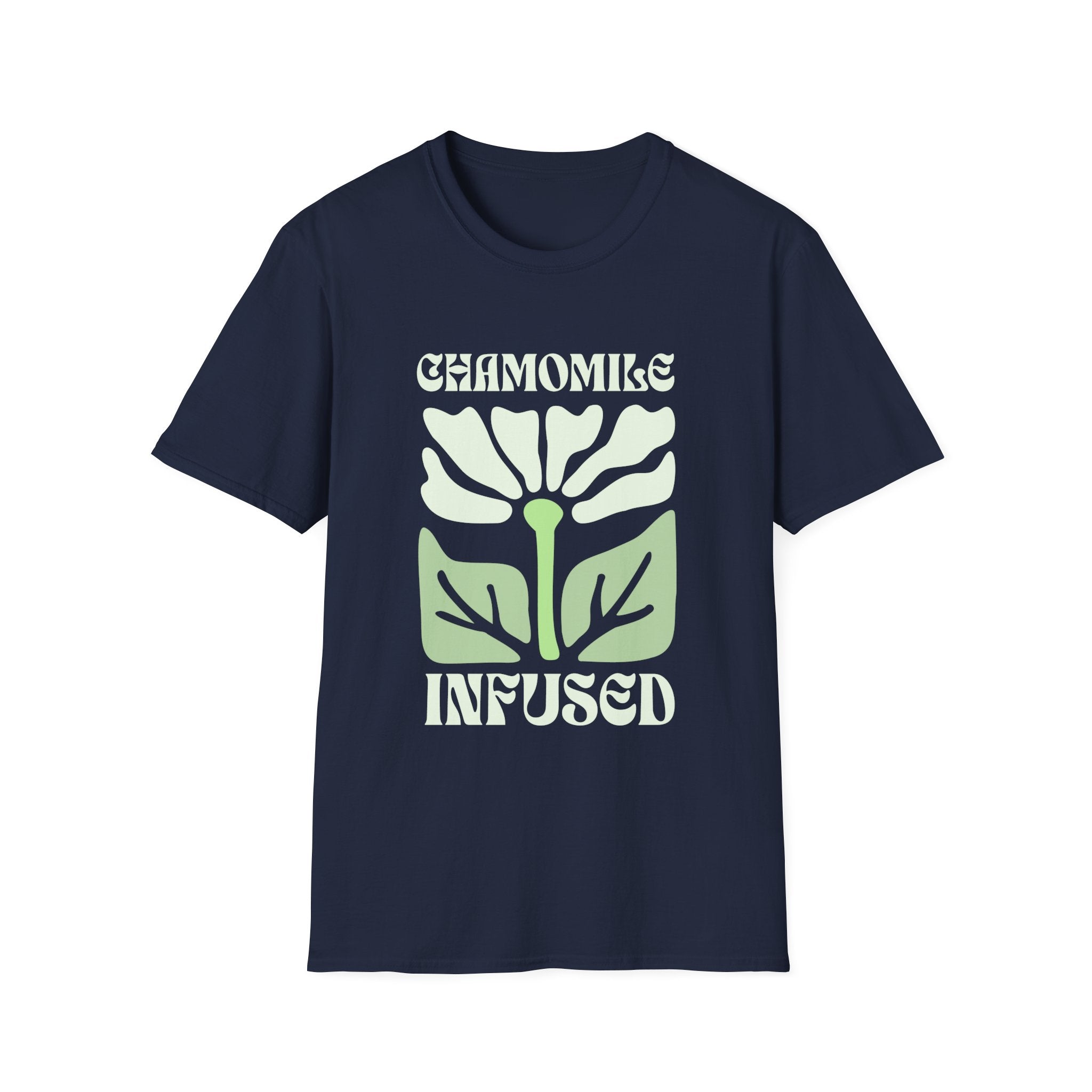 Chamomile Infused Graphic T-Shirt for Nature Lovers