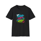 Sleep Lift Repeat – Neon Gym Motivation T-Shirt