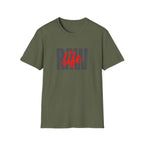 Raw Life T-Shirt with Bold Graphic Design
