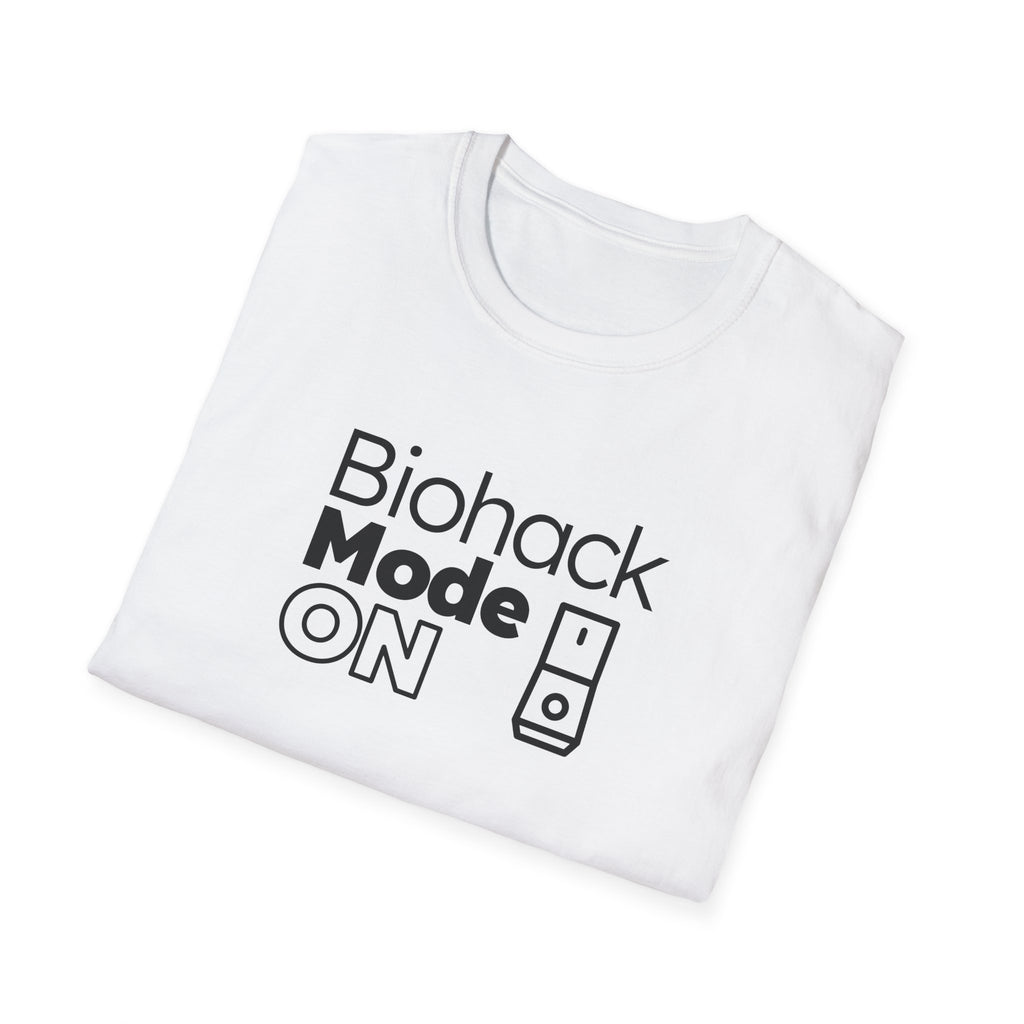 Biohack Mode On Graphic T-shirt for Wellness Enthusiasts