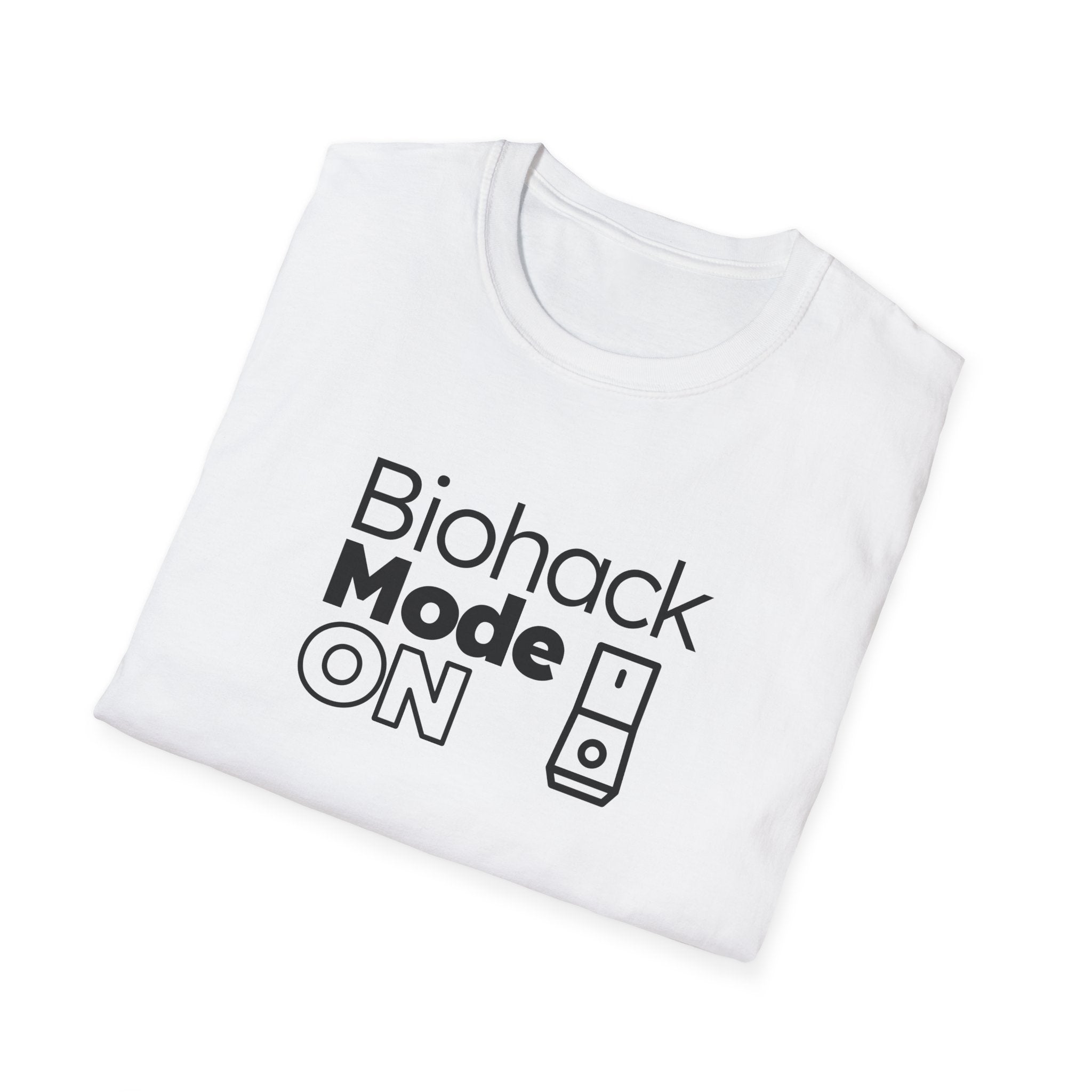 Biohack Mode On Graphic T-shirt for Wellness Enthusiasts