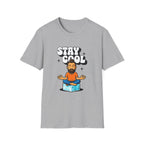 Stay Cool Man Graphic T-shirt with Chill Design