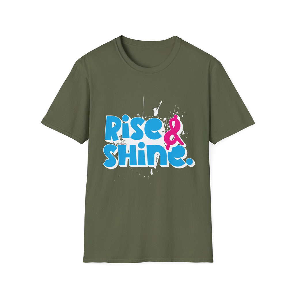 Rise and Shine Graphic T-shirt for Positive Vibes