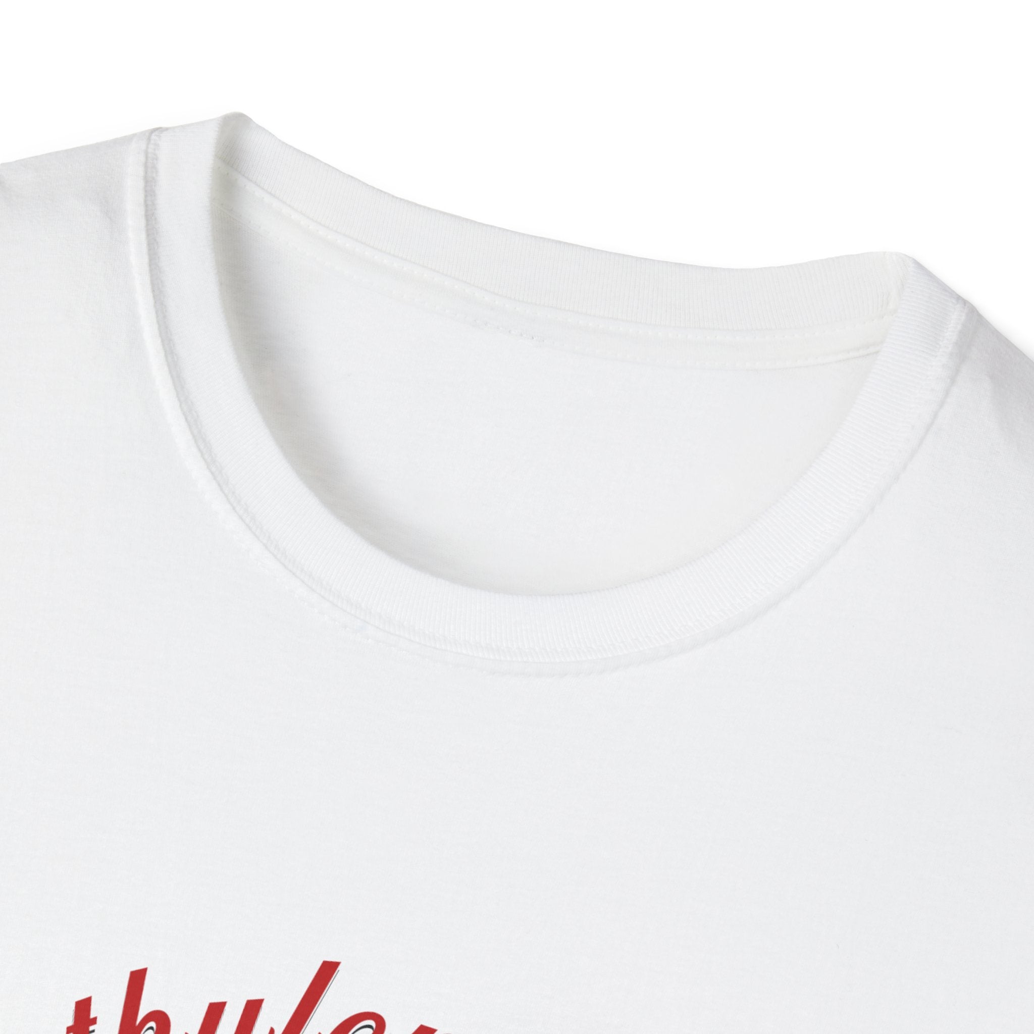 Methylene Blue Graphic T-Shirt with Bold Lip Design