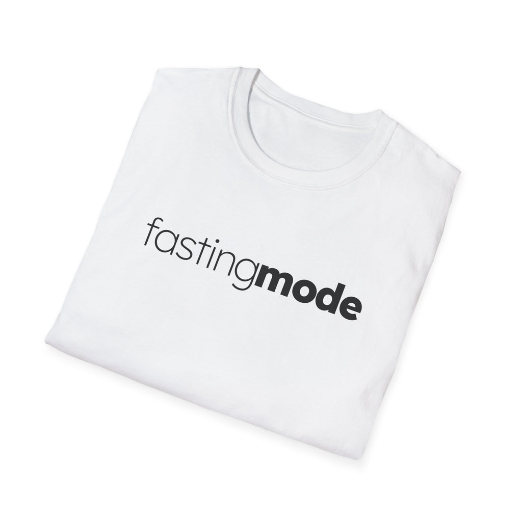 Fasting Mode Graphic T-Shirt with Text Design