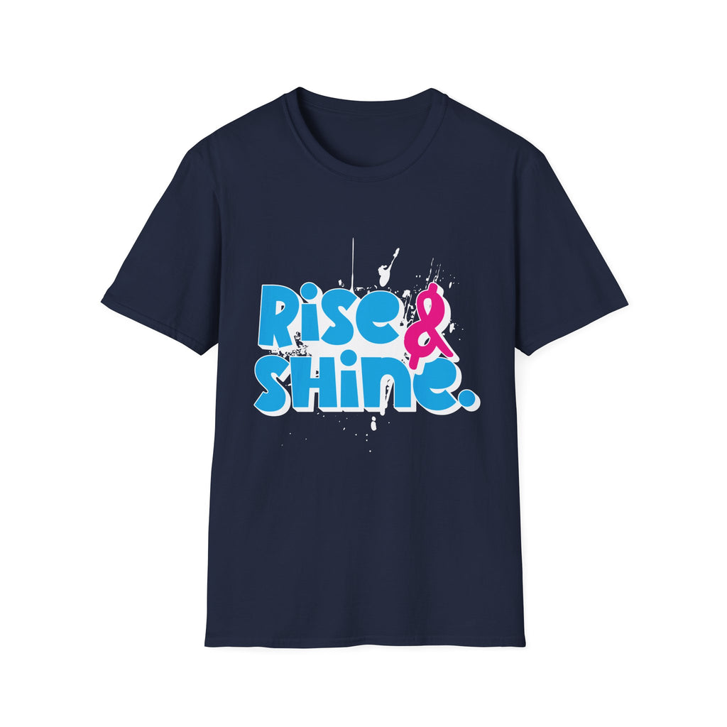 Rise and Shine Graphic T-shirt for Positive Vibes