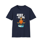 Stay Cool Woman T-shirt with Meditative Design