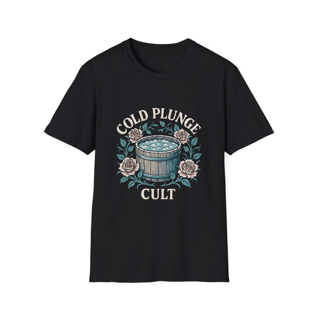 Cold Plunge Cult – Ice Bath Therapy Graphic Tee