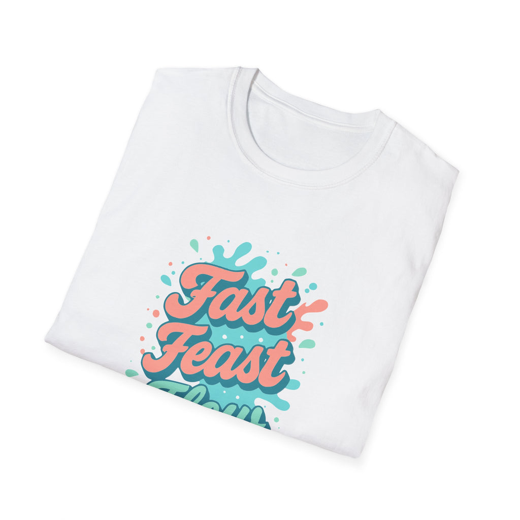 Fast Feast Flow T-Shirt with Splash Design
