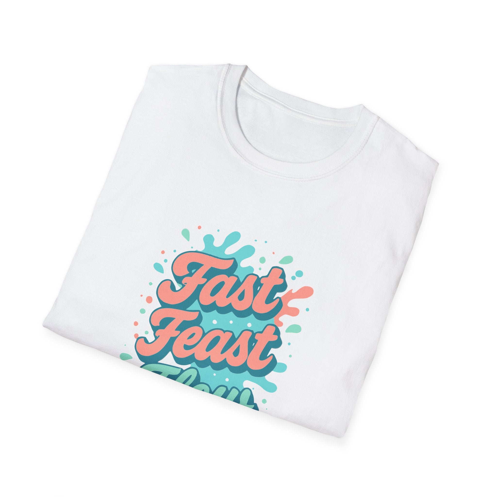 Fast Feast Flow T-Shirt with Splash Design