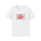 Raw Life T-Shirt with Bold Graphic Design