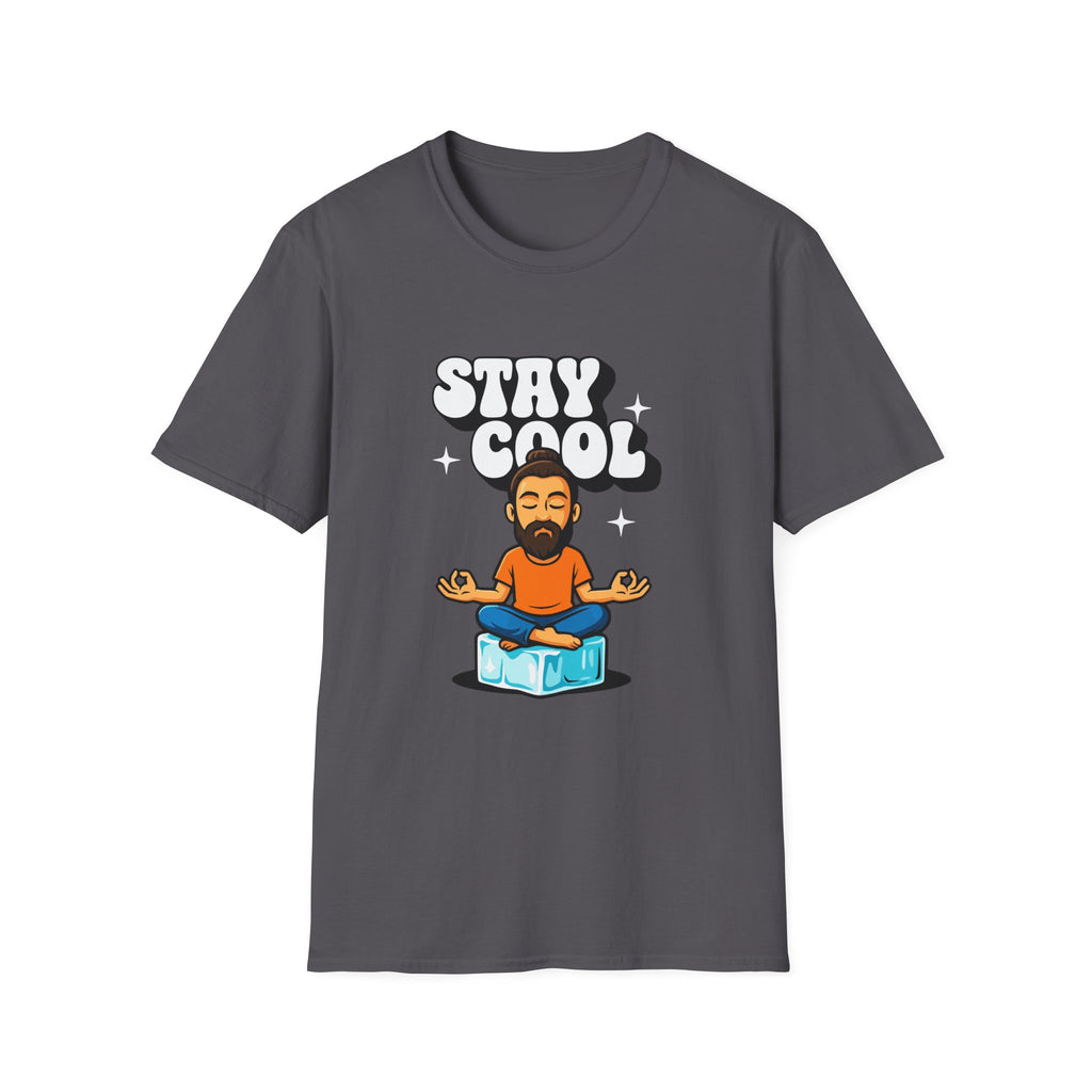 Stay Cool Man Graphic T-shirt with Chill Design