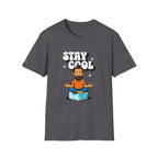 Stay Cool Man Graphic T-shirt with Chill Design