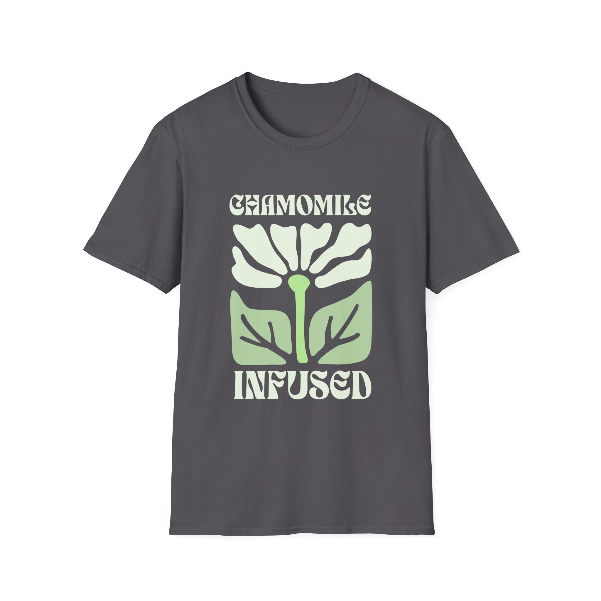 Chamomile Infused Graphic T-Shirt for Nature Lovers