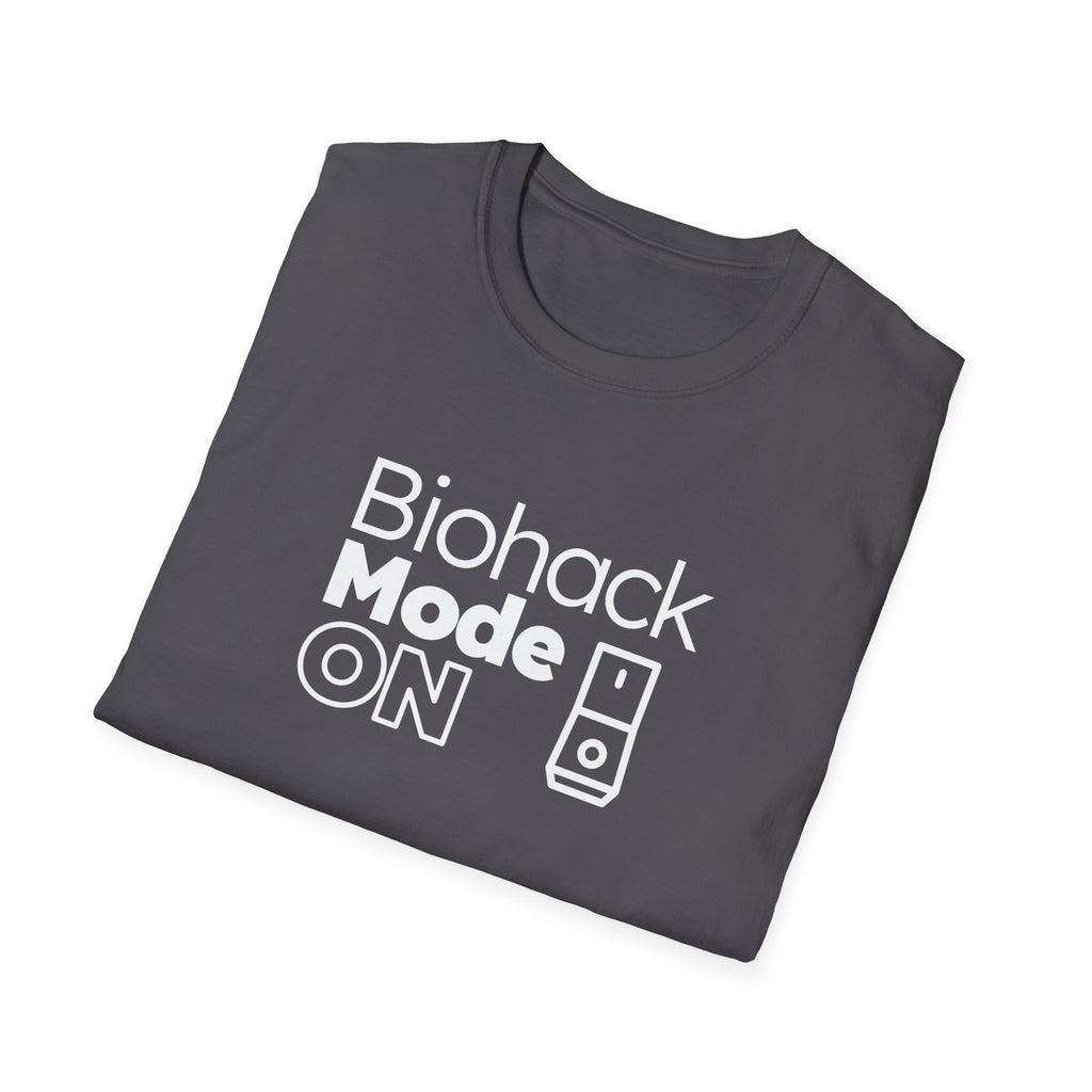 Biohack Mode On Graphic T-shirt for Wellness Enthusiasts