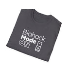 Biohack Mode On Graphic T-shirt for Wellness Enthusiasts