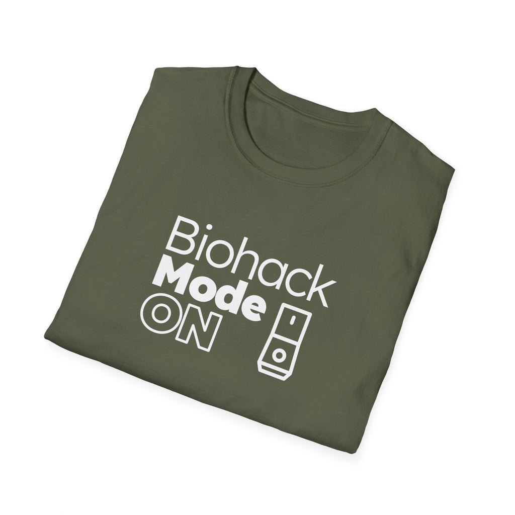Biohack Mode On Graphic T-shirt for Wellness Enthusiasts