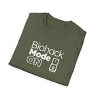 Biohack Mode On Graphic T-shirt for Wellness Enthusiasts