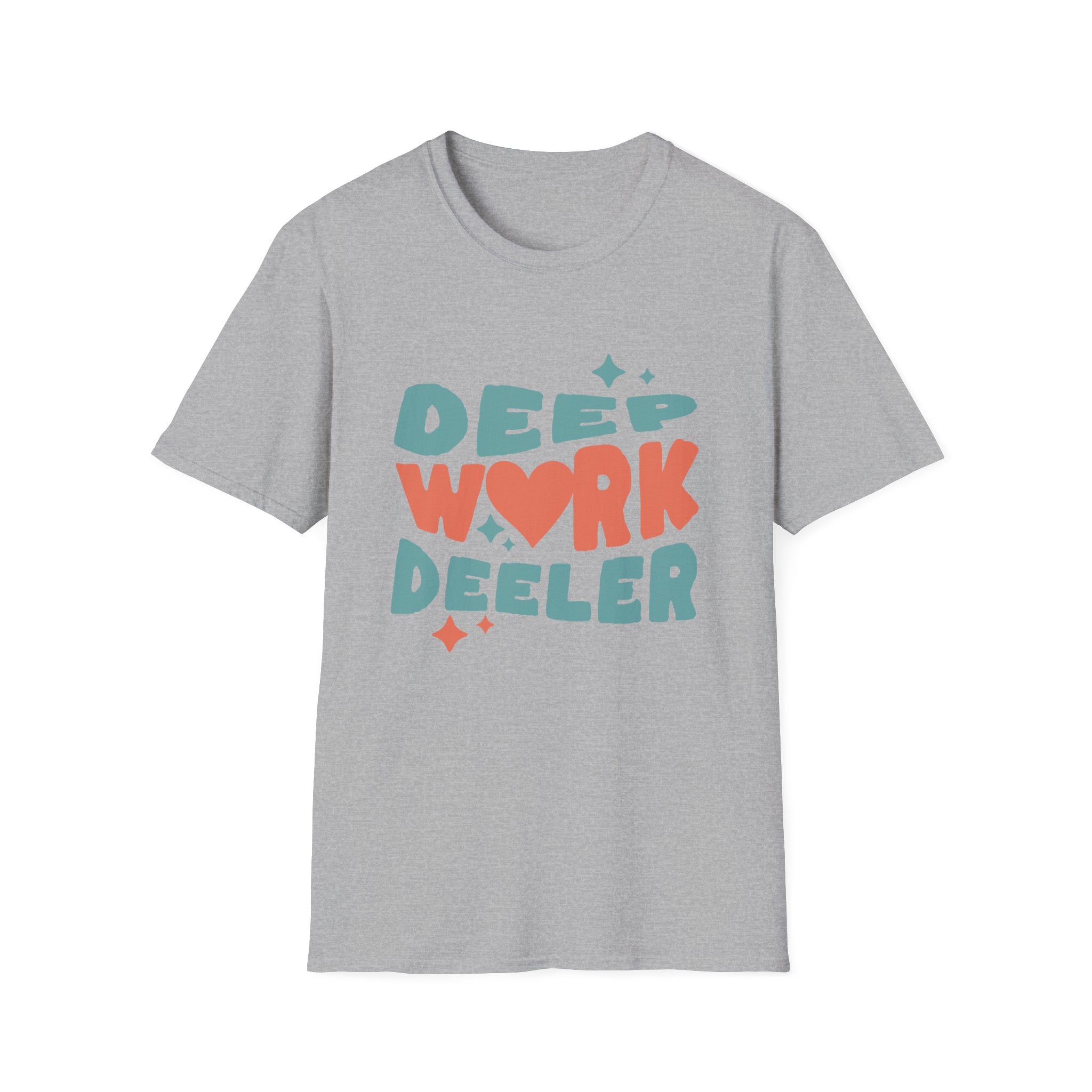 Deep Work Deeler Graphic T-Shirt for Focus Lovers