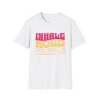 Inhale Hold Fart Graphic Tee for Fun Moments