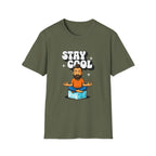 Stay Cool Man Graphic T-shirt with Chill Design