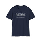 Biohacker Definition T-shirt for Science Enthusiasts
