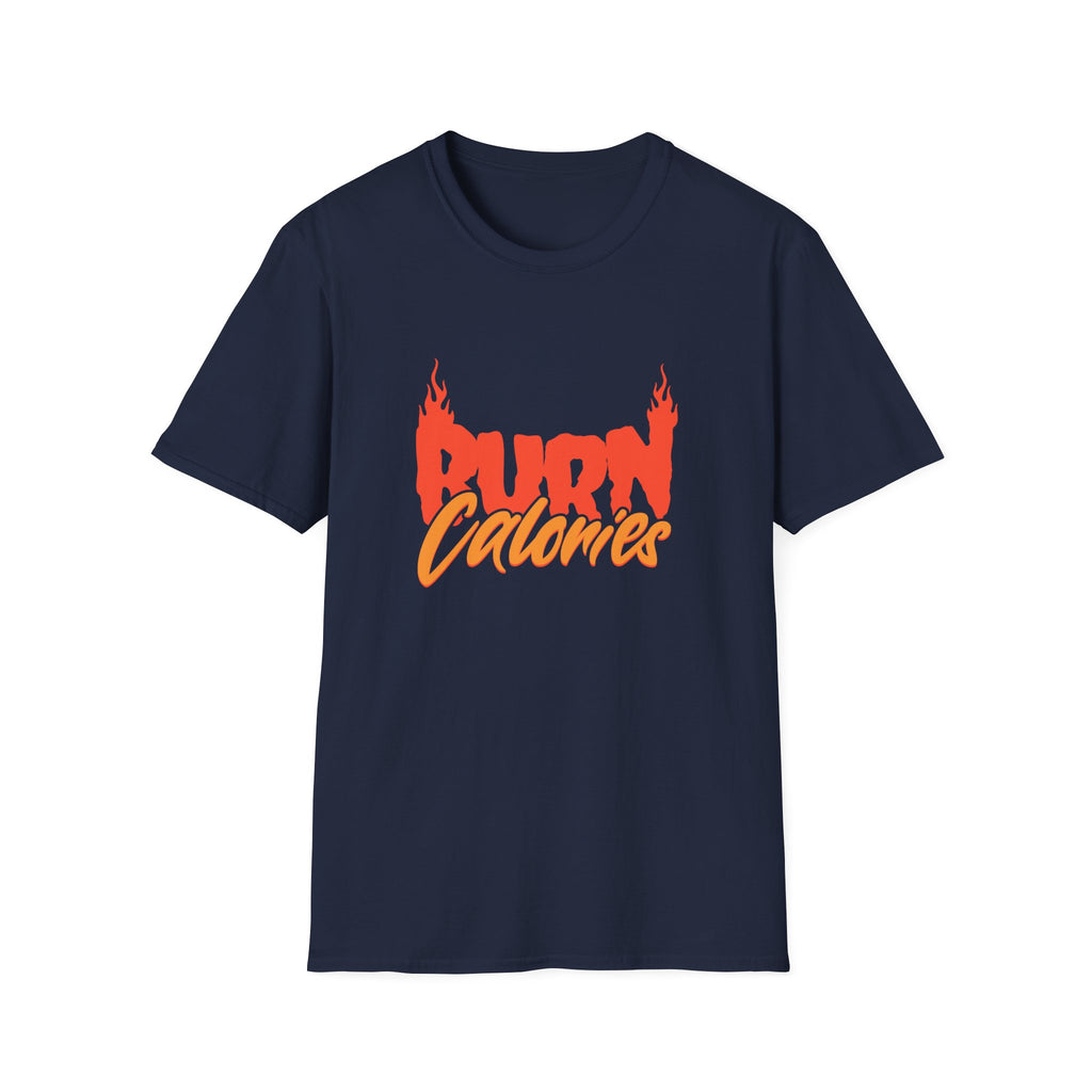 Burn Calories Motivational Fitness T-shirt