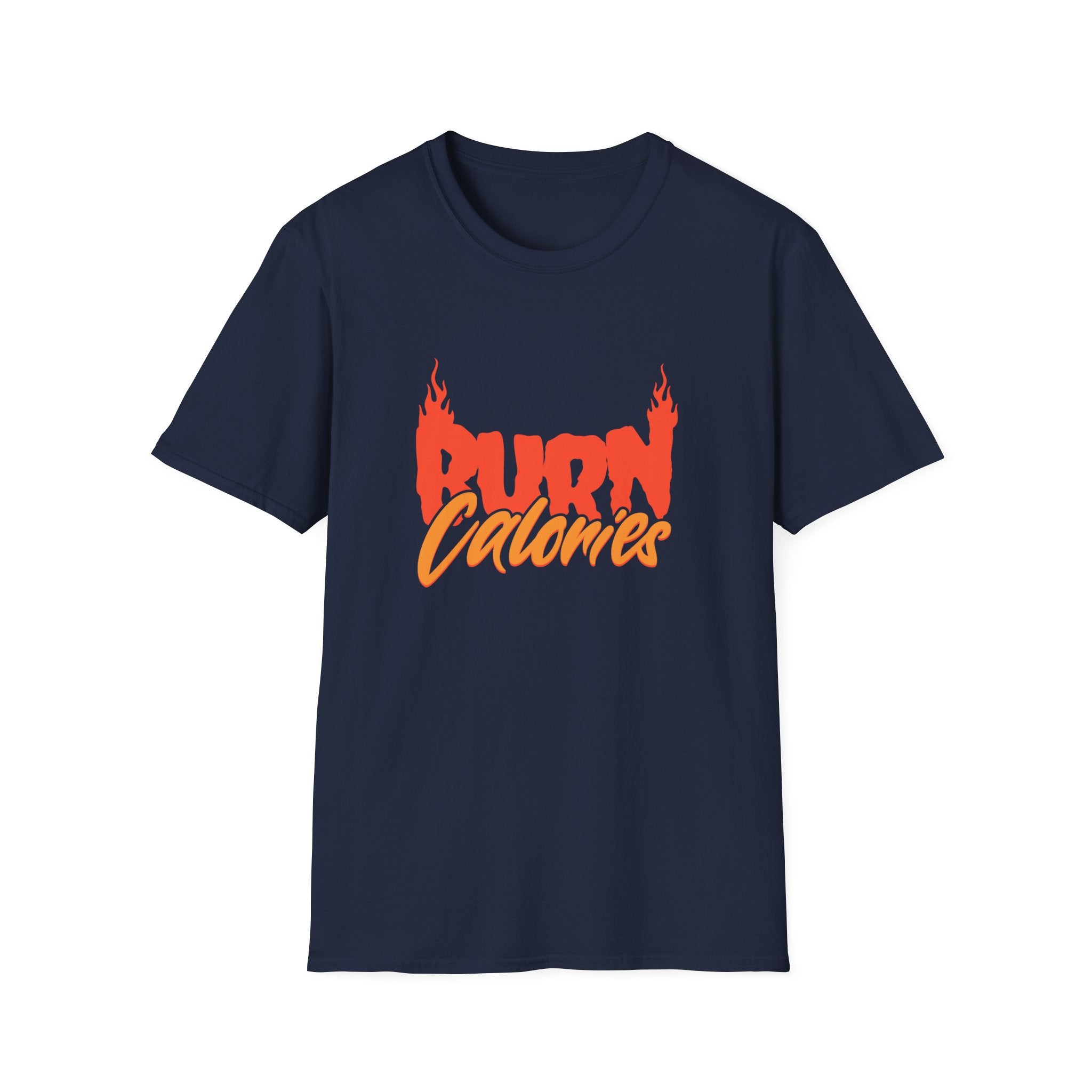 Burn Calories Motivational Fitness T-shirt