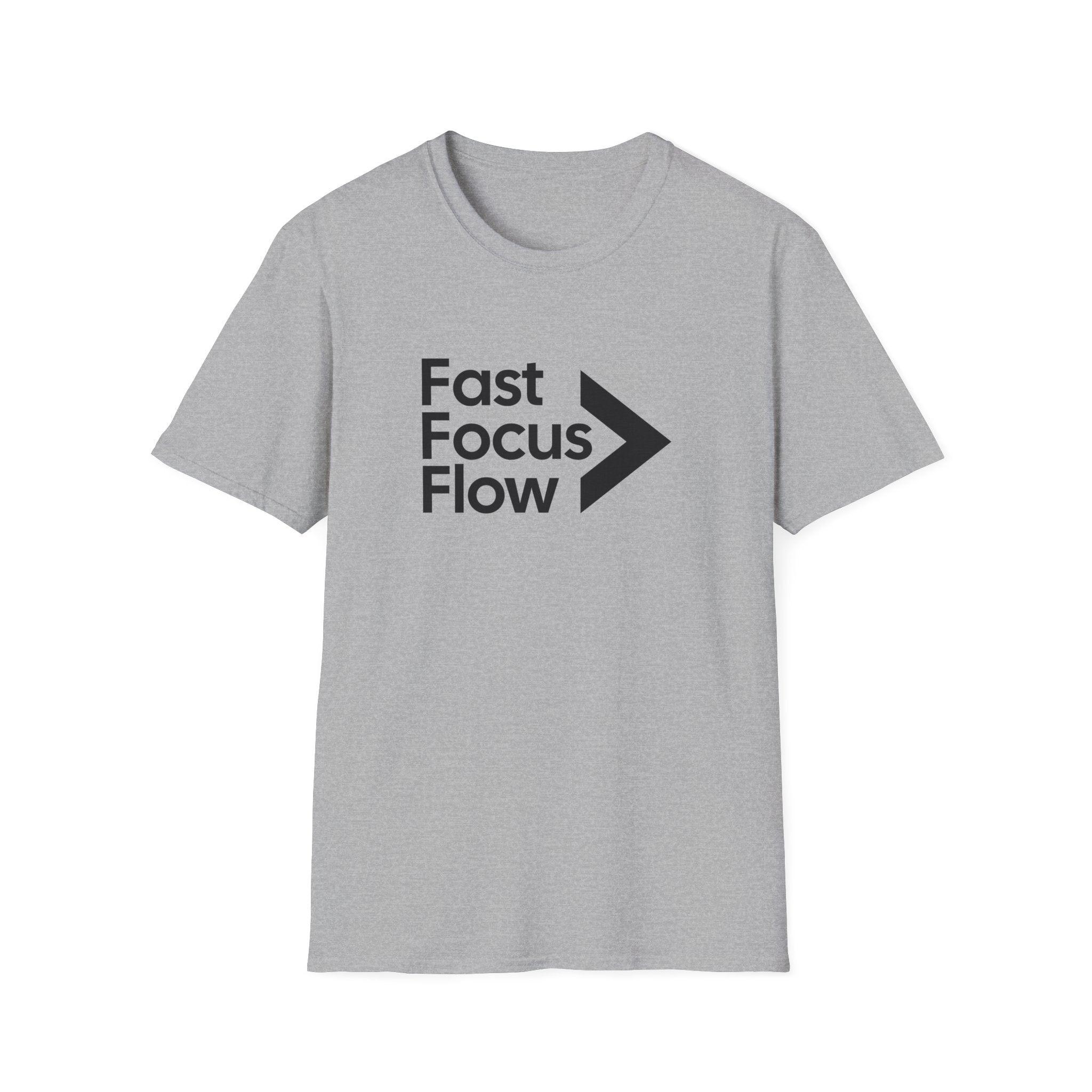 Fast Focus Flow Motivational T-Shirt