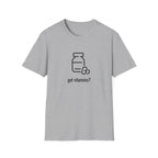 Got Vitamins? Fun Printed T-shirt with Supplement Design