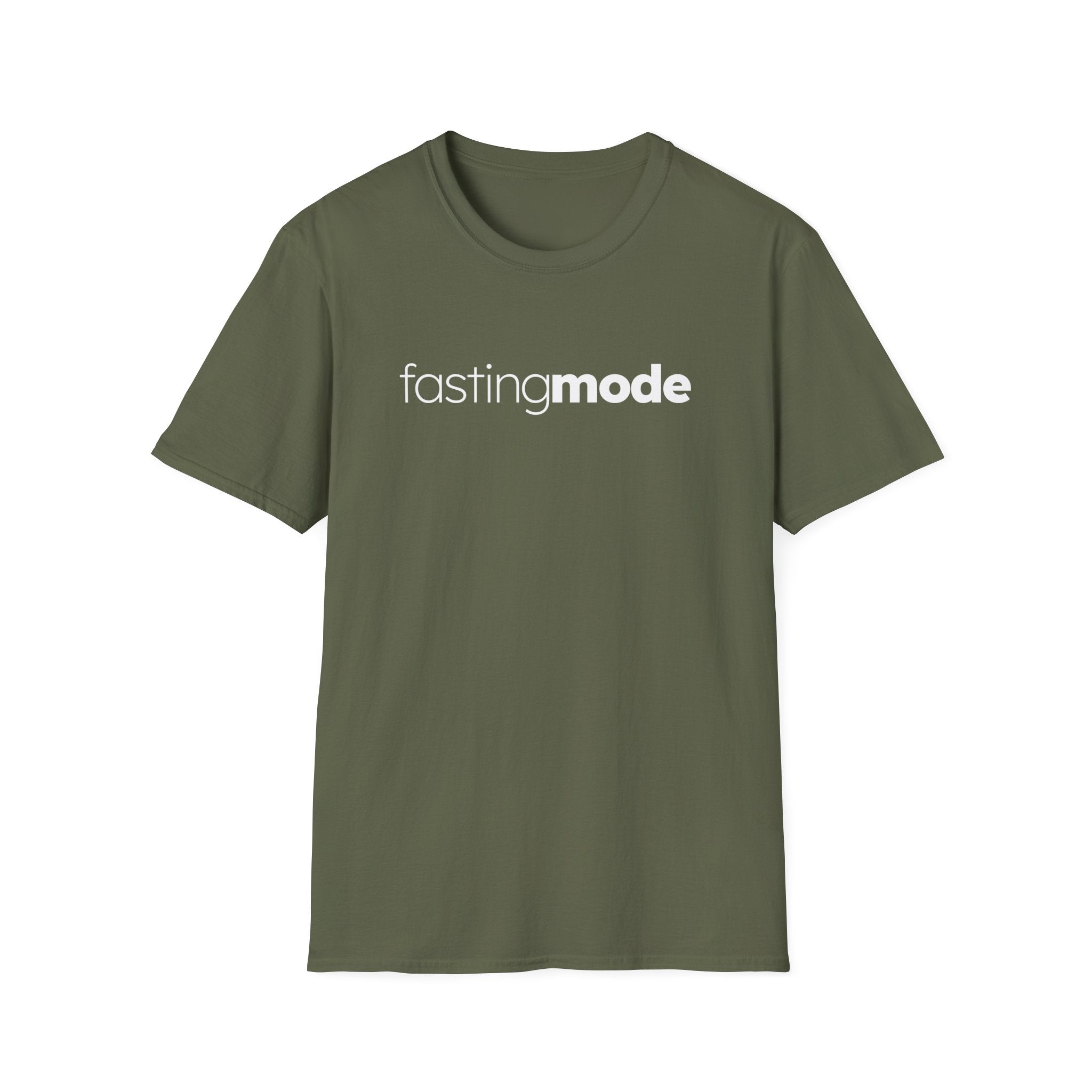 Fasting Mode Graphic T-Shirt with Text Design