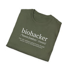 Biohacker Definition T-shirt for Science Enthusiasts