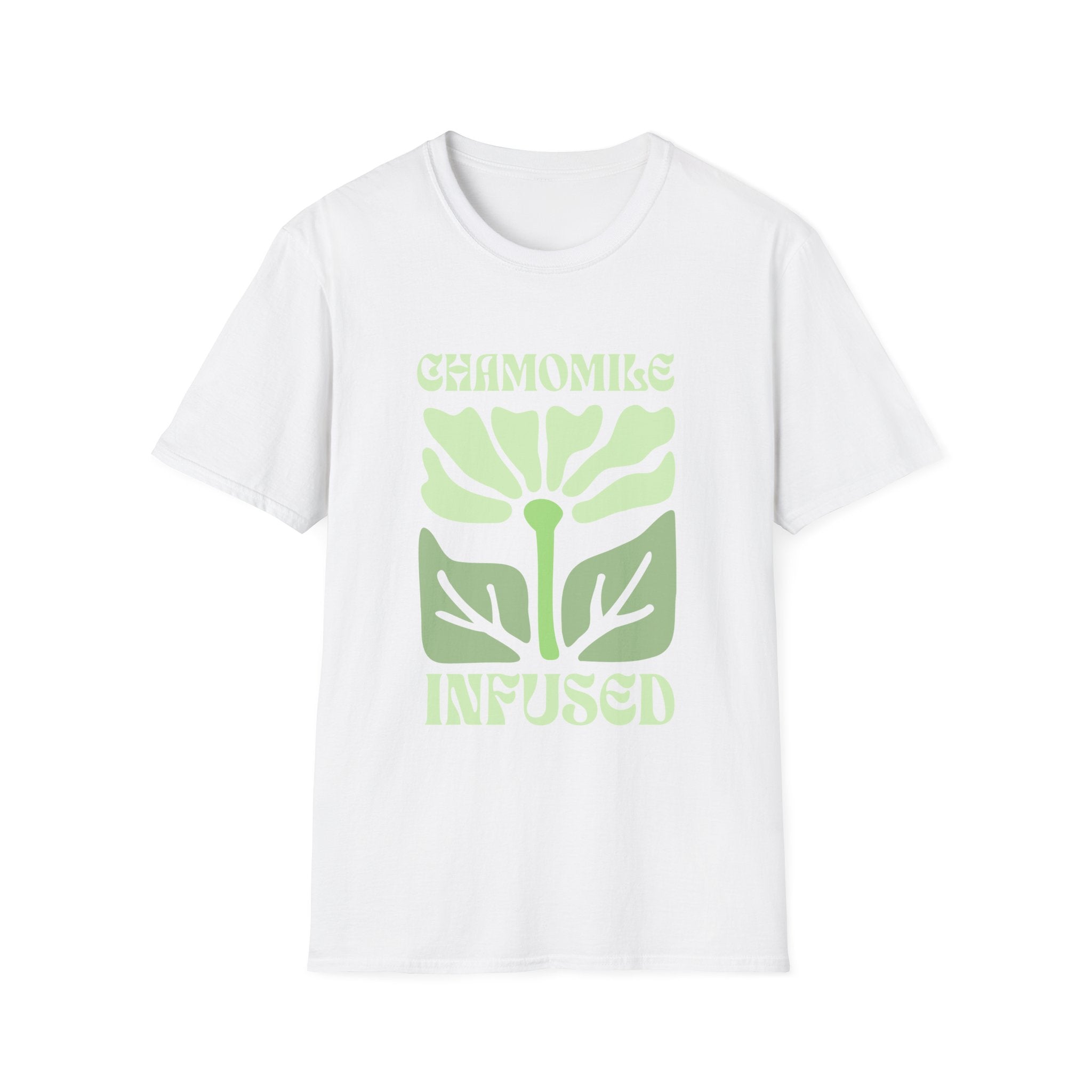 Chamomile Infused Graphic T-Shirt for Nature Lovers