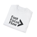 Fast Focus Flow Motivational T-Shirt