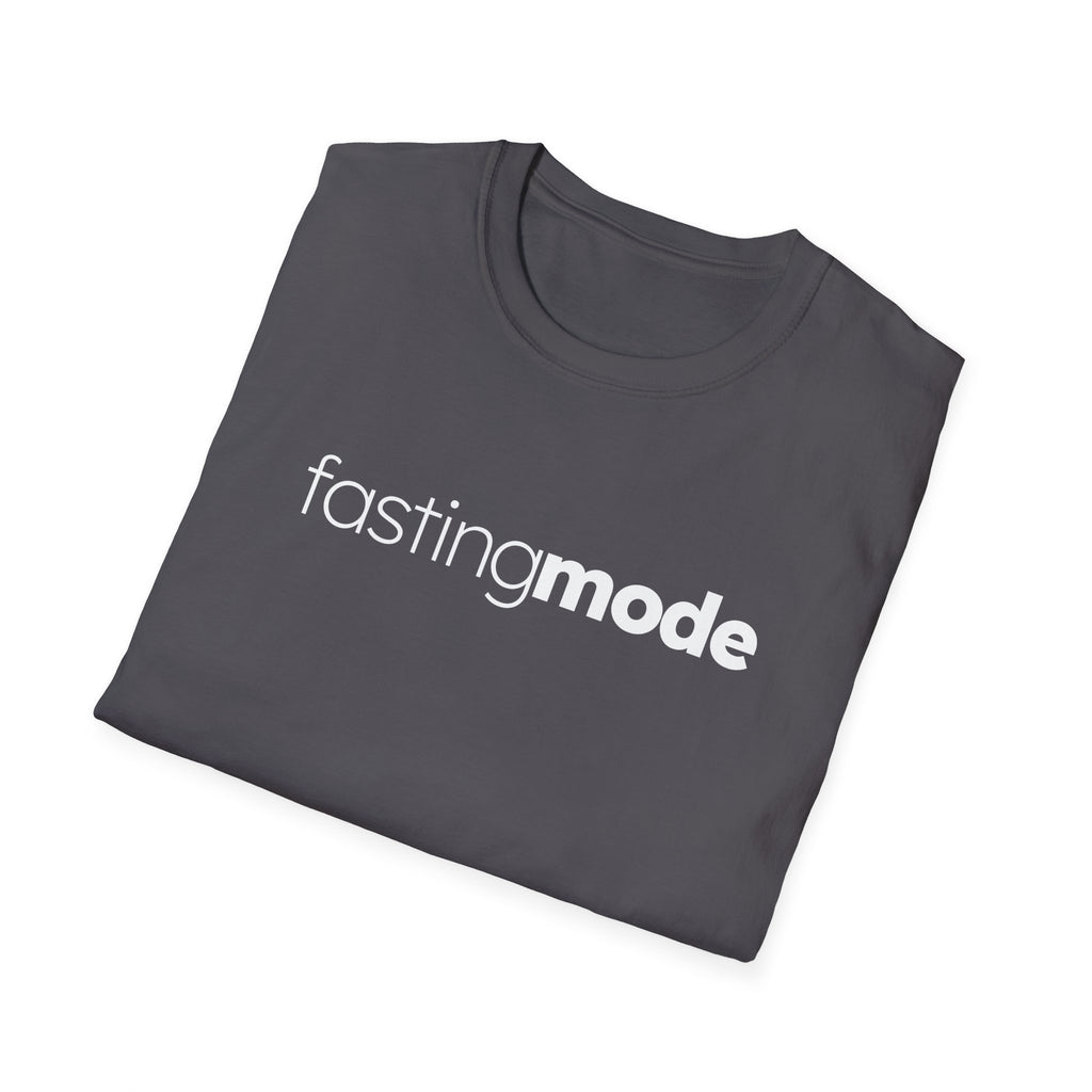 Fasting Mode Graphic T-Shirt with Text Design