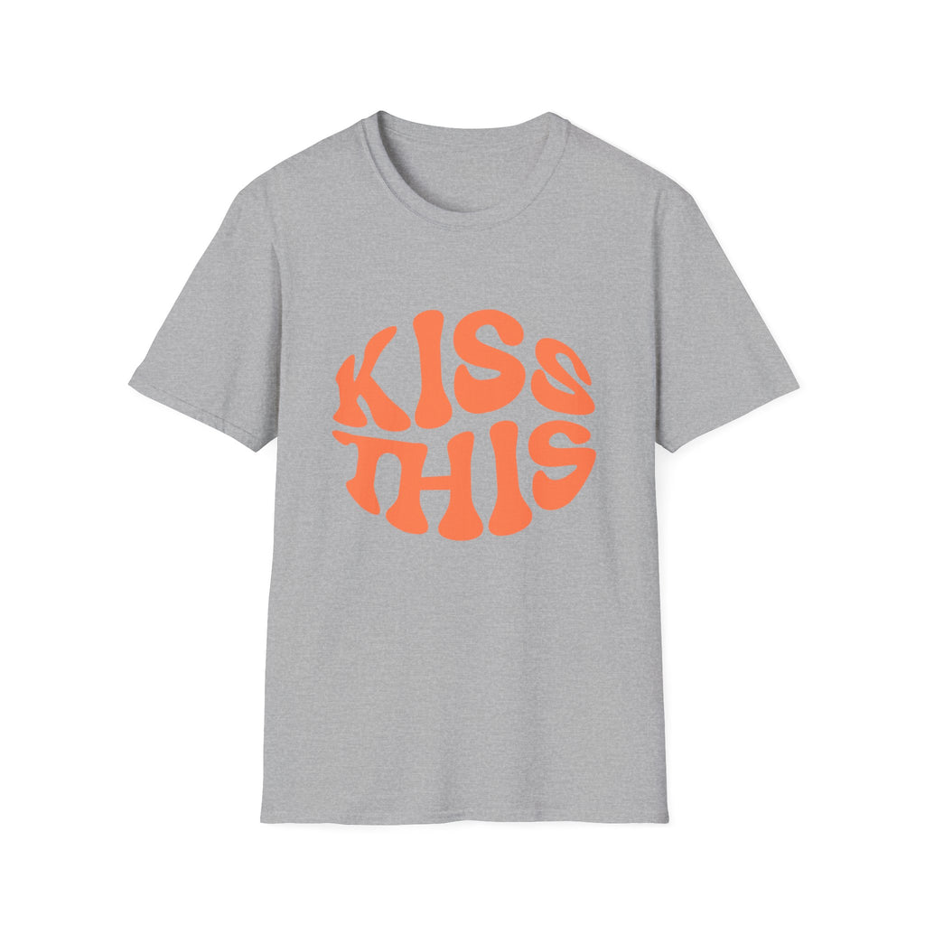 Kiss This Playful Graphic T-Shirt for Casual Wear